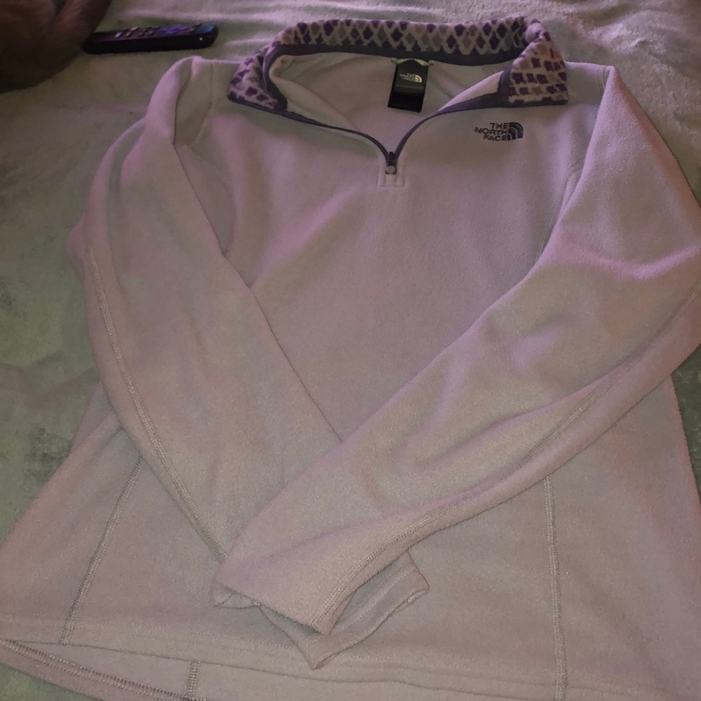 Lavender The North Face sweater